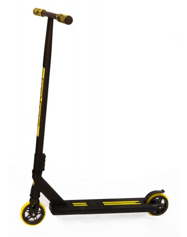 Самокат трюковый Haevner Detroit желтый/черный