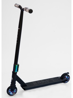 Самокат трюковый Haevner KRAFT 2023 черный/неохром