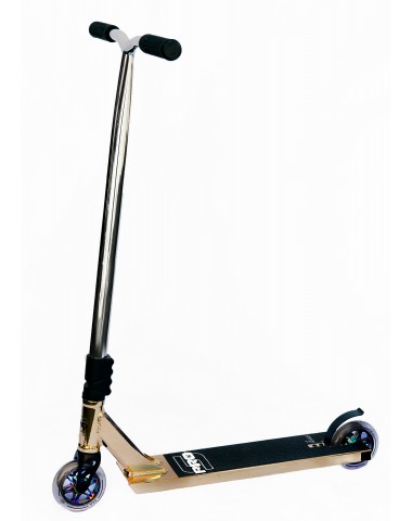 Самокат трюковый Haevner S-PRO золотой/хром