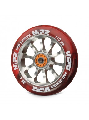 Колесо HIPE H7 110*26 red/silver Колесо HIPE H7 110*26 red/silver