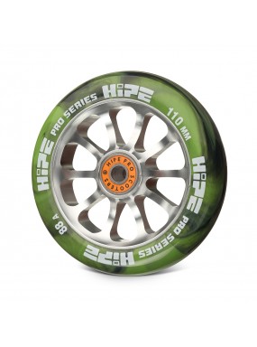 Колесо HIPE H7 110*26 green/silver Колесо HIPE H7 110*26 green/silver
