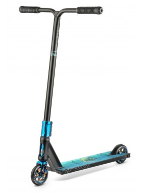 Самокат Fox V-tech 01 black/neo-blue 2022 Самокат Fox V-tech 01 black/neo-blue 2022