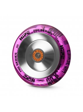 Колесо HIPE H72 110мм silver/pink