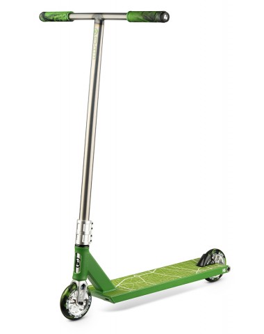 Самокат HIPE H6 raw/green 2021 Трюковый для детей / подростков