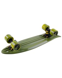 Миникруизер FISHBOARD 23" Abec 7 chrome dark green