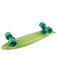 Миникруизер FISHBOARD 23" Abec 7 chrome light green Миникруизер FISHBOARD 23" Abec 7 chrome light green