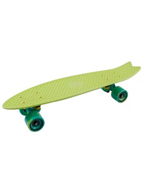 Миникруизер FISHBOARD 23" Abec 7 chrome light green Миникруизер FISHBOARD 23" Abec 7 chrome light green