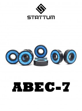 Подшипники Stattum ABEC-7 синий chrome box