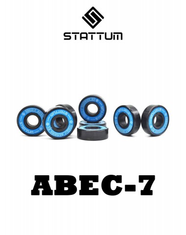 Подшипники Stattum ABEC-7 синий chrome box