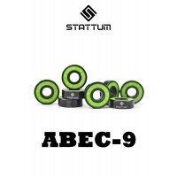 Подшипники Stattum ABEC-9 зеленый chrome box