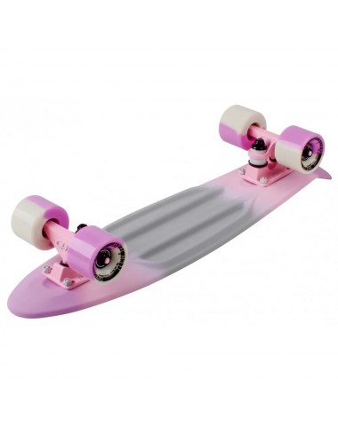 Миникруизер Multicolor 22"6" Abec 7 chrome pink white Пенни борд для детей / подростков Миникруизер Multicolor 22"6" Abec 7 chrome pink white Пенни борд для детей / подростков