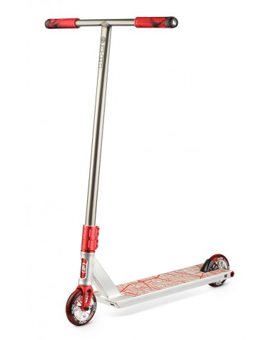 Самокат HIPE H6 raw/red 2021 Трюковый для детей / подростков