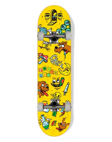 Скейтборд в сборе Footwork Faded Dog 8x31.5 Трюковый для детей / подростков