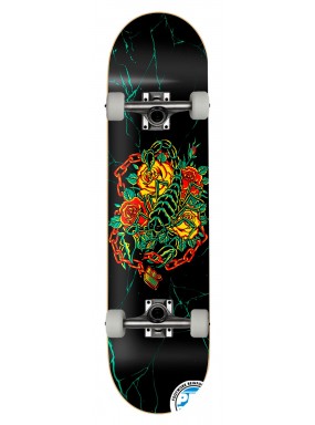 Скейтборд в сборе Footwork Scorpion Black Marble 8x31.5