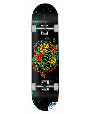 Скейтборд в сборе Footwork Scorpion Black Marble 8x31.5