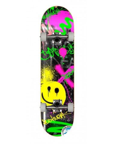 Скейтборд в сборе Footwork Drew Black 8x31.5 Трюковый для детей / подростков