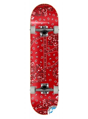 Скейтборд в сборе Footwork Paisley Red 8x31.5