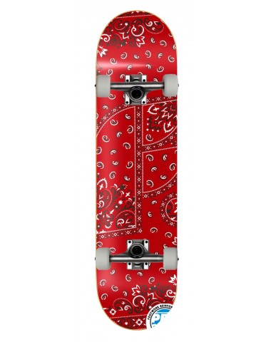 Скейтборд в сборе Footwork Paisley Red 8x31.5