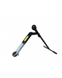 Трюковый самокат AT COMBAT 2024 серый + пега