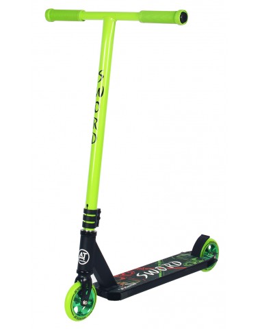 Трюковый самокат AT SWORD 2022 зеленый