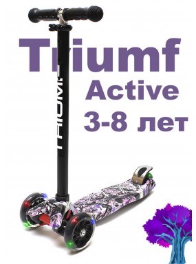 Самокат Triumf maxi print forest Самокат Triumf maxi print forest