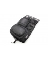 Комплект защиты Safety LDR Black S для скейтборда / самоката / роликовых коньков / BMX