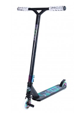 Трюковый самокат Ateox Shark 2023 черный/нео + пега Трюковый самокат Ateox Shark 2023 черный/нео + пега