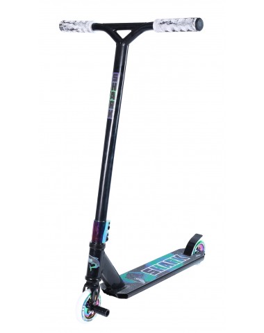 Трюковый самокат Ateox Shark 2023 черный/нео + пега