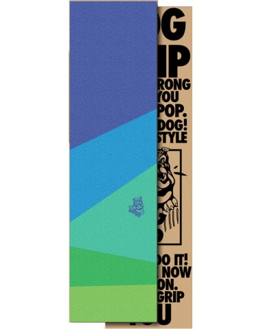 Шкурка Droshky Griptape Pastel Blocks Navy 9x33 для скейтборда / самоката