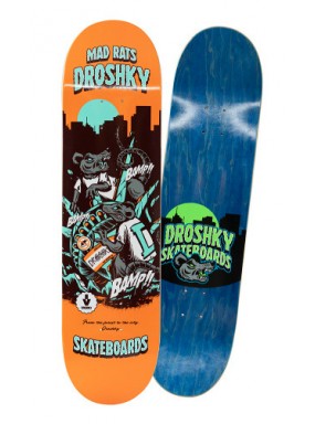 ДЕКА Droshky Deck Mad Rats Orange 8x31.75 ДЕКА Droshky Deck Mad Rats Orange 8x31.75