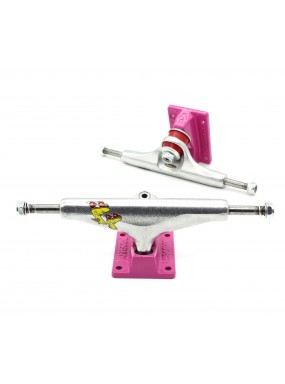 Комплект подвесок Droshky Truck Hollow Flash Rose Red&Silver 5.25 Комплект подвесок Droshky Truck Hollow Flash Rose Red&Silver 5.25