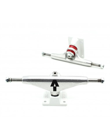 Комплект подвесок Droshky Truck Light Logo White & Silver 5.25 для скейтборда