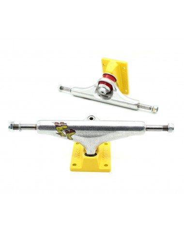 Комплект подвесок Droshky Truck Hollow Flash Yellow&Silver 5.25 для скейтборда