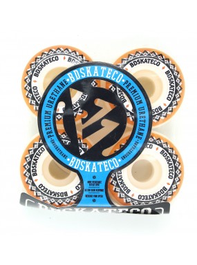 Комплект колес BD Wheel W 1 Saw Orange 101A  52mm
