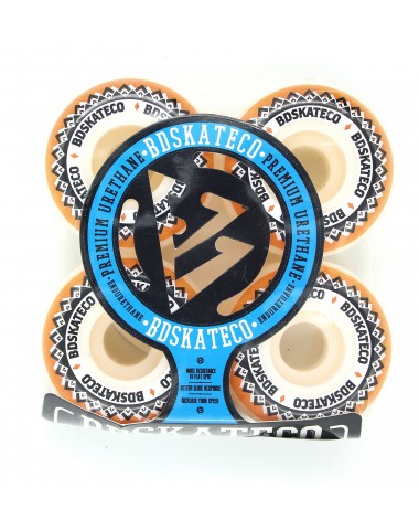 Комплект колес BD Wheel W 1 Saw Orange 101A  52mm для скейтборда