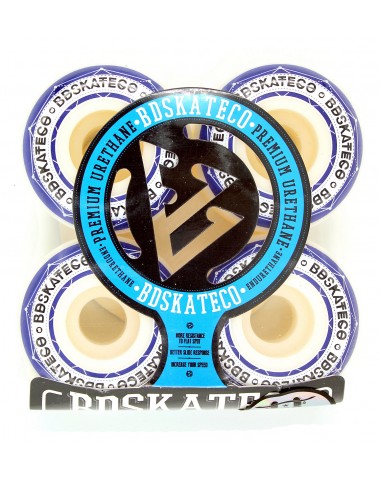 Комплект колес BD Wheel XB shape Geo Wild Blue 52*32 10OA для скейтборда