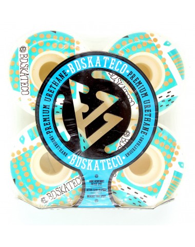 Комплект колес BD Wheel Leaves 52x32mm 101A XB shape для скейтборда