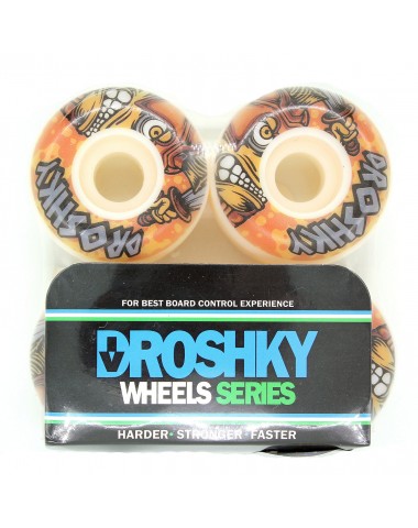 Комплект колес Droshky Wheel Minion Series Gladiator 52mm 100A Round shape для скейтборда Комплект колес Droshky Wheel Minion Series Gladiator 52mm 100A Round shape для скейтборда