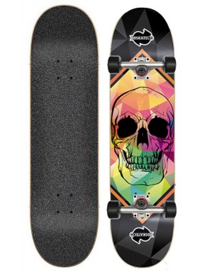 Скейтборд в сборе BD Complete  Skull Black 8x31.75