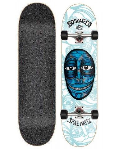 Скейтборд в сборе BD Complete  Stole Army - White 8x31.75 Трюковый для детей / подростков Скейтборд в сборе BD Complete  Stole Army - White 8x31.75 Трюковый для детей / подростков