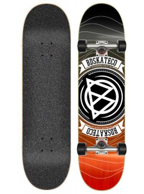 Скейтборд в сборе BD Complete  waves 3 black/orange 8x31.75