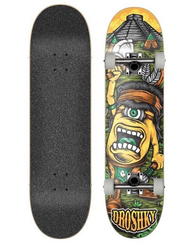 Скейтборд в сборе Droshky Minion Series Native Warrior 8x31.75 Трюковый для детей / подростков