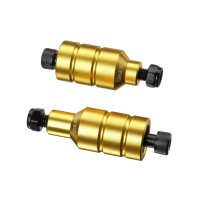 Пеги модель B передняя+ задняя золотые для трюкового самоката