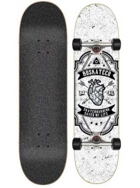 Скейтборд в сборе BD Heart White 8.0x31.75 Скейтборд в сборе BD Heart White 8.0x31.75