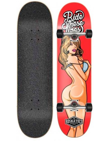 Скейтборд в сборе BD Ride These Lines Butt 8.0x31.75 Трюковый для детей / подростков