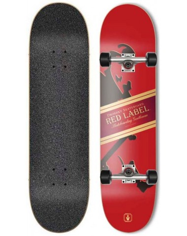 Скейтборд в сборе Droshky JW Series V1 Red Label  7.875x31.5 Трюковый для детей / подростков