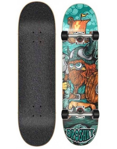 Скейтборд в сборе Droshky Deck Minion Series Viking 8x31.75 Трюковый для детей / подростков