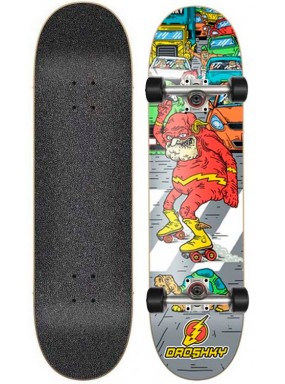 Скейтборд в сборе Droshky Old Superhero Series Slowly Flash 8x31.75