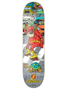 ДЕКА Droshky Old Superhero Series Slowly Flash 8x31.75 ДЕКА Droshky Old Superhero Series Slowly Flash 8x31.75