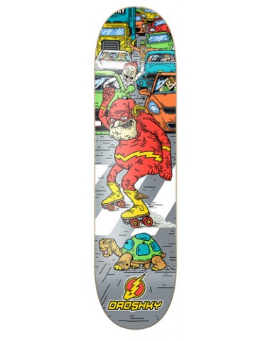ДЕКА Droshky Old Superhero Series Slowly Flash 8x31.75 для скейтборда